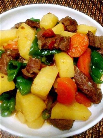 土豆炖牛肉的做法步骤9