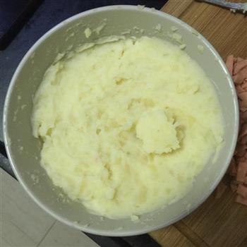 超级简单芝士焗土豆泥的做法步骤4