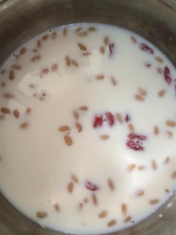 营养早餐—燕麦牛奶粥的做法图解2