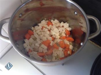 小松菜味噌汤的做法步骤5