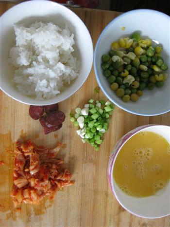 泡菜炒饭的做法步骤1