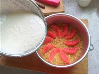 西柚酸奶芝士蛋糕的做法步骤11
