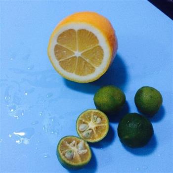 金桔柠檬水的做法图解1