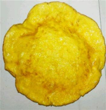 玉米粒鸡蛋饼的做法图解1