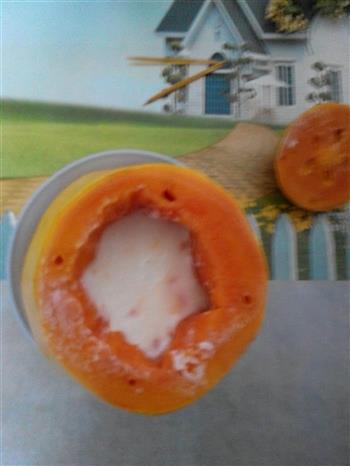 木瓜牛奶冻的做法步骤6