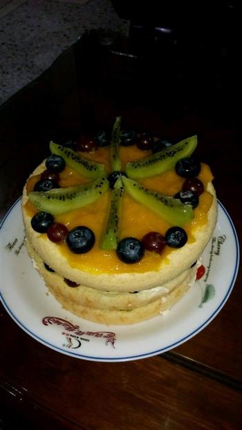 水果裸蛋糕的做法步骤3