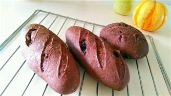 蓝莓核桃紫薯杂粮面包的做法步骤7