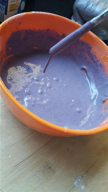 紫芋软香小点的做法图解3