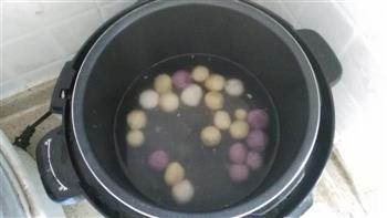 三色汤圆木瓜汤的做法图解2