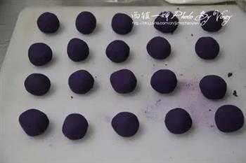 瑰丽紫薯酥的做法步骤3