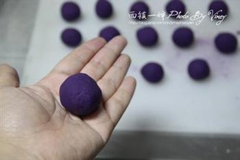 瑰丽紫薯酥的做法步骤5