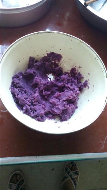 0基础的紫薯发糕的做法图解1