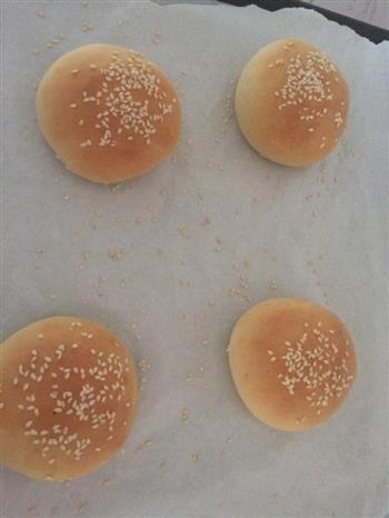 自制汉堡包-从面包胚开始的做法图解11