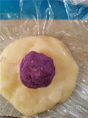 椰蓉紫薯糯米糍的做法图解10