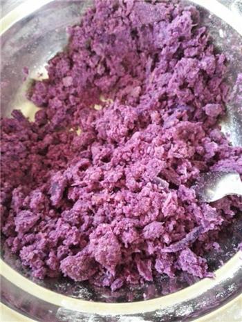 椰蓉紫薯糯米糍的做法步骤6