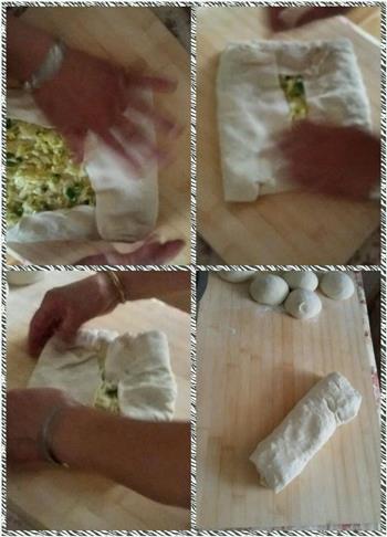 白菜卷饼的做法步骤5