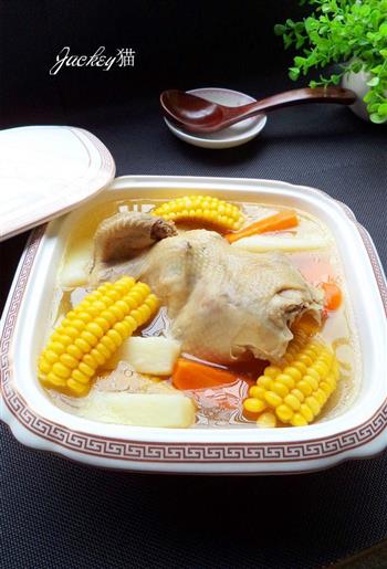 粟米清鸡汤的做法步骤12