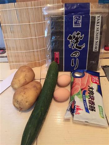 土豆泥寿司卷的做法步骤1