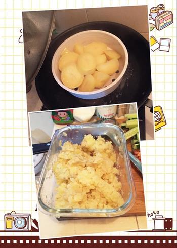 土豆泥寿司卷的做法步骤2