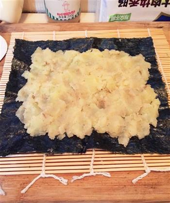 土豆泥寿司卷的做法步骤5