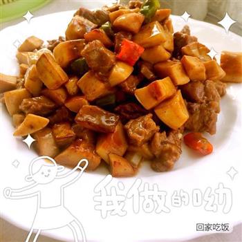 中国有机生鲜旗舰店-杏鲍菇炒牛肉粒的做法步骤7