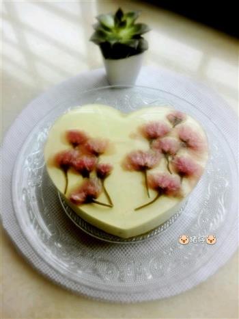 樱花冻芝士蛋糕的做法步骤15