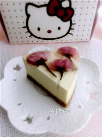 樱花冻芝士蛋糕的做法步骤16