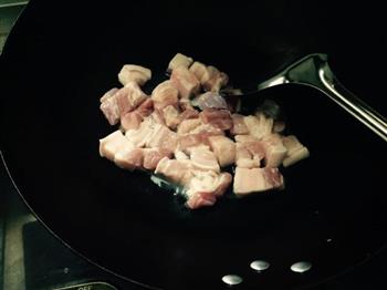 豇豆炒肉片的做法步骤2