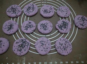紫薯红豆饼的做法步骤9