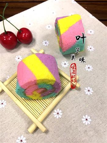 彩虹蛋糕卷的做法图解10