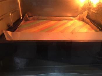 彩虹蛋糕卷的做法图解8