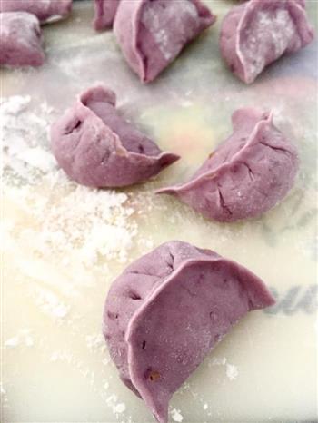 紫薯水晶蒸饺的做法步骤10