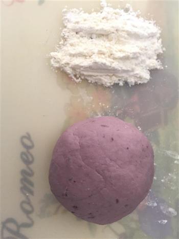 紫薯水晶蒸饺的做法图解3