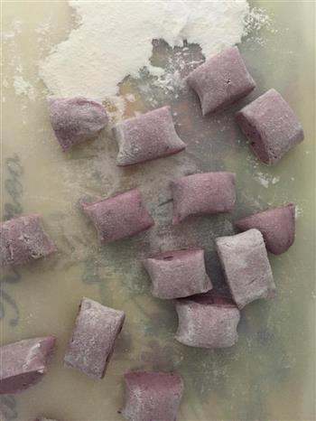 紫薯水晶蒸饺的做法图解4