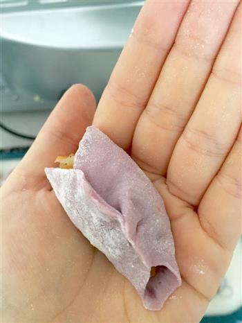 紫薯水晶蒸饺的做法步骤7