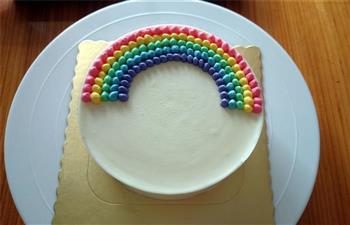 彩虹酸奶慕斯蛋糕的做法图解11