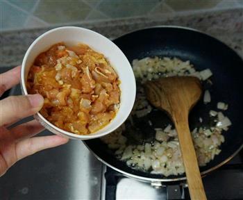 咖喱鸡肉焗饭的做法步骤5