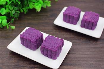 紫薯系列—紫薯山药糕的做法步骤6