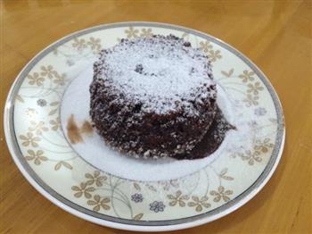 巧克力熔岩蛋糕的做法步骤11