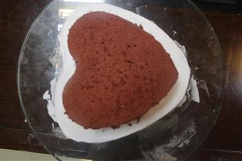 愿得一人心，白首不相离，七夕情人节快乐-红丝绒蛋糕的做法步骤10