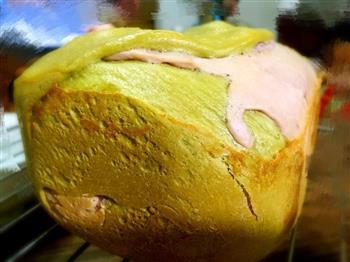 抹茶紫薯面包的做法图解7