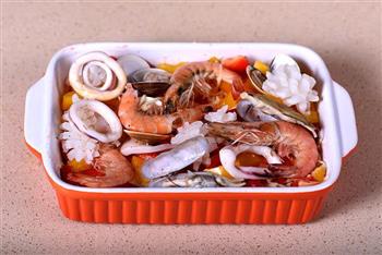 德普烤箱食谱-海鲜焗饭的做法步骤7