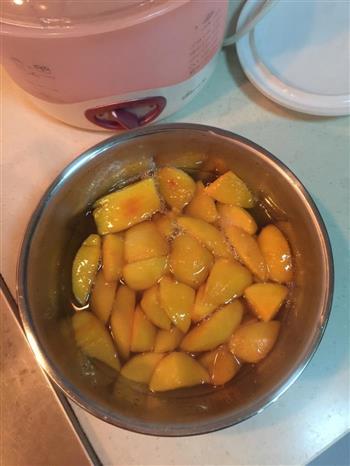 糖水黄桃/黄桃罐头DIY的做法步骤5