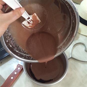 巧克力抹茶慕斯的做法步骤9
