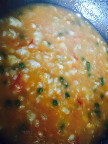 蕃茄虾仁疙瘩汤的做法图解5