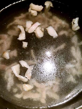无油版榨菜肉丝汤的做法步骤4