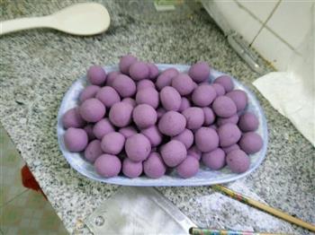 紫薯汤圆的做法图解2
