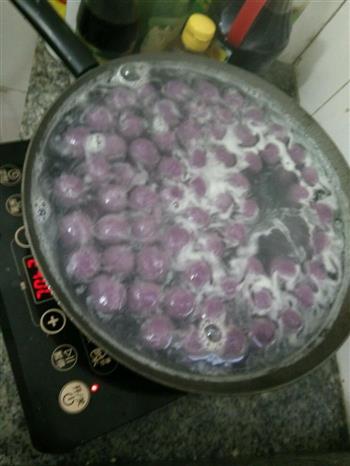 紫薯汤圆的做法图解3