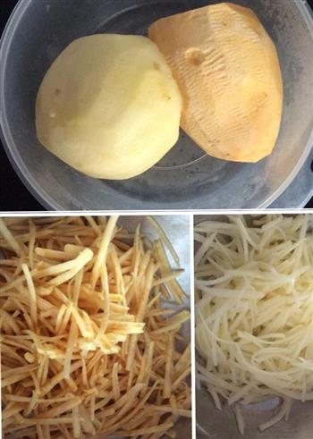 简单又好吃的黄金土豆饼的做法步骤1