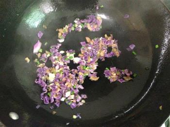 香葱紫甘蓝杂酱面的做法步骤4